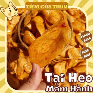 500G Snack Bánh Tai Heo Xào Nhí Vị Mắm Cay, (Snack Tổng Hợp), Bánh Quẩy Tai Heo Mắm Ớt