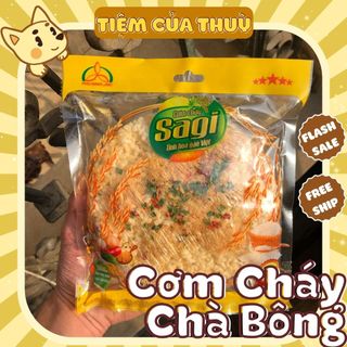 Cơm Cháy Ruốc Hành Sagi, Cơm Cháy Chà Bông Truyền Thống, thơm ngon giòn tan