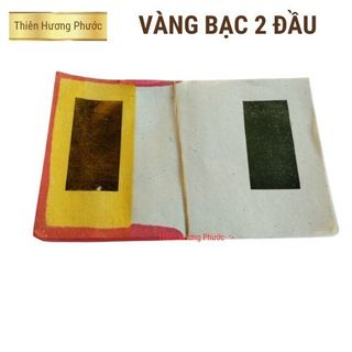 Bạc 2 đầu vàng mã thờ cúng