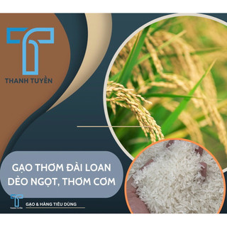Gạo thơm đài loan dẻo ngọt thơm ngon bao 5kg