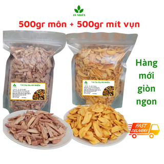 Mít sấy khô / khoai môn sấy hàng vụn An Nhiên 1kg