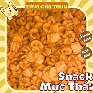 500G Snack Bim Bim Mực Hương Vị Thái Lan ,bim bim Mực Thái, đồ ăn vặt Việt Nam