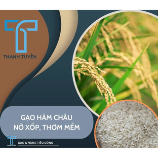 Gạo hàm châu nở mềm xốp cơm túi 1kg