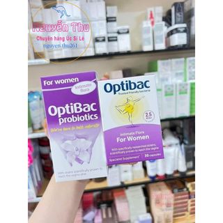 Men vi sinh Optibac For Women lọ 30 viên và 90 viên Anh Quốc