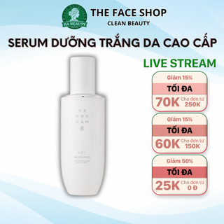 Serum dưỡng ẩm sáng trắng da phục hồi da The Face Shop Yehwadam Jeju Magnolia Pure Brightening Serum 45ml