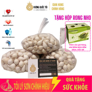 Tỏi Cô Đơn Lý Sơn - Vương Quốc Tỏi - tỏi 1 nhánh, phù hợp làm quà tặng sức khoẻ