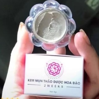 [FREESHIP] [CHÍNH HÃNG] Kem Mụn Thảo Dược Hoa Đào 2 weeks