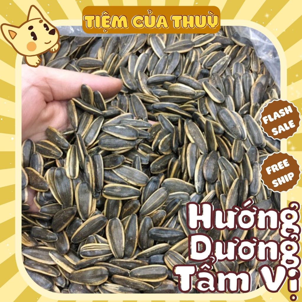  500G Hạt Hướng Dương Vị Dừa Hướng Dương Tẩm Vị Hạt To Chắc Mẩy đồ ăn vặt 