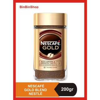 Cà Phê Arabica nguyên chất hoà tan Nescafé Gold Blend 200gram - Nestlé.
