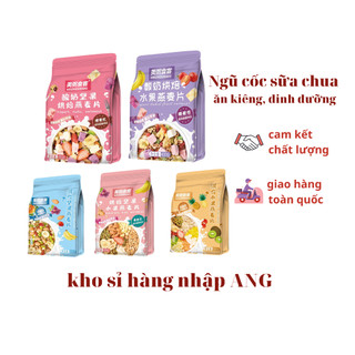 Ngũ cốc sữa chua, yến mạch sấy khô cực ngon, giảm cân lành mạnh