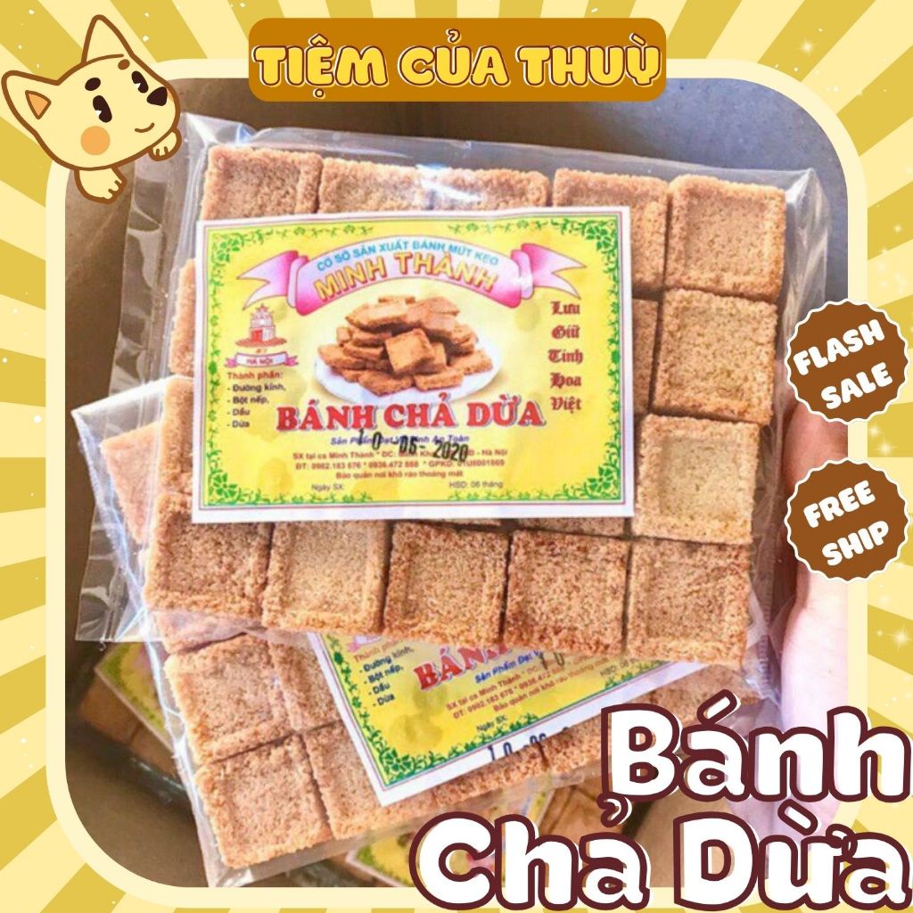 Bánh Chả Dừa Gia Anh - Bánh Chả Dừa Truyền Thống, đồ ăn vặt, đồ ăn truyền thống
