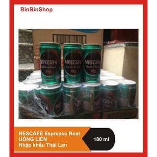 Cà Phê uống liền Nestlé Nescafé Espresso Roast - Combo 30 lon