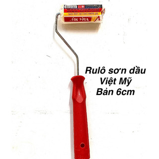 Cọ Lăn Chỉ- Rulo Lăn Sơn Bản Nhỏ VIỆT MỸ Kích Cỡ 6cm-10cm.