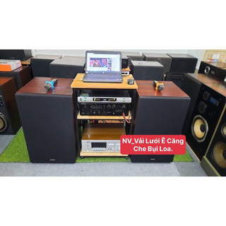 🔥Vải lưới ê căng, che chắn bụi loa, lưới loa, bọc loa  (1m*1.15m)a