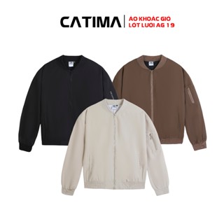 Áo Khoác Gió AG19 CATIMA Nam Nữ Form Rộng Cao Cấp - Bo Cổ, Bo Tay Dầy Dặn - Trượt Nước, Cản Gió, Chống UV Cực Tốt
