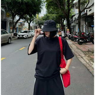 set áo đệm vai + chân váy form A dài