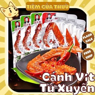 Cánh vịt cay dacheng, cánh vịt cay tứ xuyên siêu ngon - đồ ăn vặt trung quốc