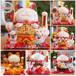 Mèo thần tài, mèo may mắn, mèo tài lộc Neko maneki( nhiều size, nhiều mẫu)