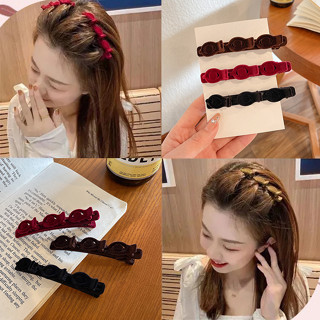 Kẹp tóc mái mỏ vịt iLita cặp bấm mái nữ đẹp vintage Hàn Quốc dễ thương màu trơn hottrend 2023