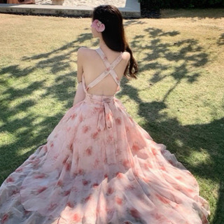 Đầm voan đi biển xinh, đầm đi biển, maxi đi biển, bikini đi biển, đi biển mặc gì
