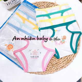 Tã dán mặc bỉm hiệu HELLO B₫B set 5 cái size 3-9kg vải cotton mềm mại,thoáng mát