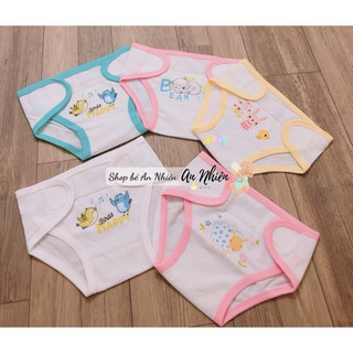 Tã dán mặc bỉm hiệu HELLO B₫B set 5 cái size 3-9kg vải cotton mềm mại,thoáng mát