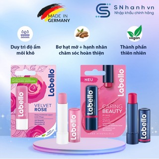 Son dưỡng môi Labello thương hiệu của Beiersdorf Đức 4,8g