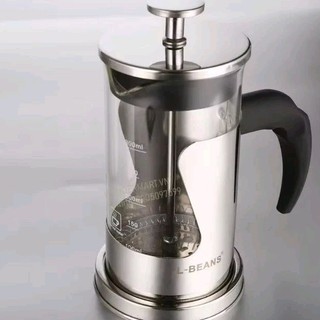 Bình pha cà phê kiểu Pháp thương hiệu L-Beans 350ml bình pha lọc ép