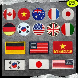 Sticker ủi áo cao cấp, miếng dán quần áo dùng làm Patch ủi, miếng vá quần áo, vá áo phao, trang trí BALO