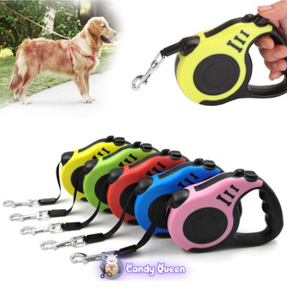 Dây Dắt Chó Tự Động Đi Dạo Rút Gọn Linh Hoạt Dài 3/5M Dành Cho Thú Cưng
