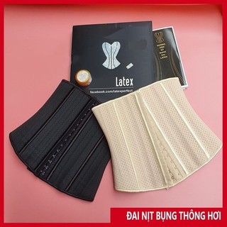 Đai Nịt Bụng Latex 25 xương THÔNG HƠI , Gen Nịt Bụng Sau Sinh dùng chuyên đai định hình bụng , đai latex