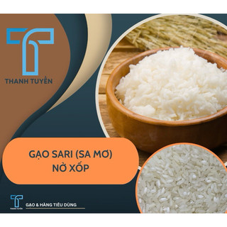 Gạo sari - gạo sa mơ nở xốp bao 5kg