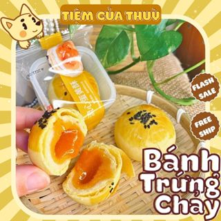 Combo 5 Cái Bánh Trứng Chảy Ngàn Lớp, Bánh Đài Loan, Bánh Trứng Muối, Bánh Pía, đồ ăn vặt