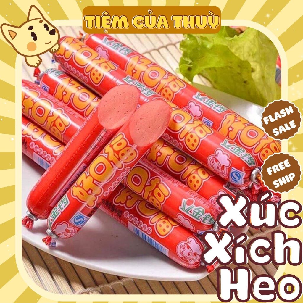 Gói 5 Cây Xúc Xích Boom Boom Mai Vàng, Đồ ăn vặt