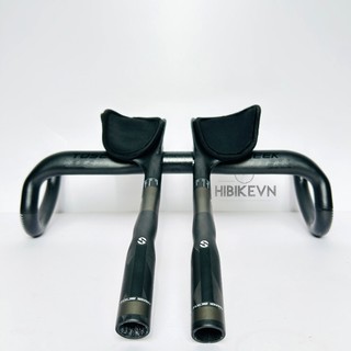 Ghi đông carbon toseek zxb-two-2 tay lái xe đạp carbon