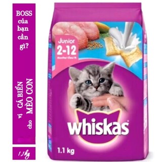 Thức ăn cho mèo con Whiskas Junior 1.1kg