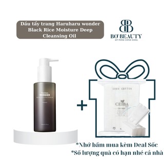 Dầu tẩy trang Haruharu Wonder Black Rice Moisture Deep Cleansing Oil