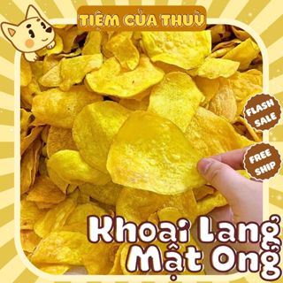 500G Khoai Lang Sấy Mật Ong, Đặc Sản Đà Lạt Thơm Ngon Giòn Rụm