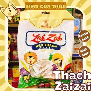 Thạch ZaiZai Đức Hạnh Vị Hoa Quả Túi 300ram đồ ăn vặt