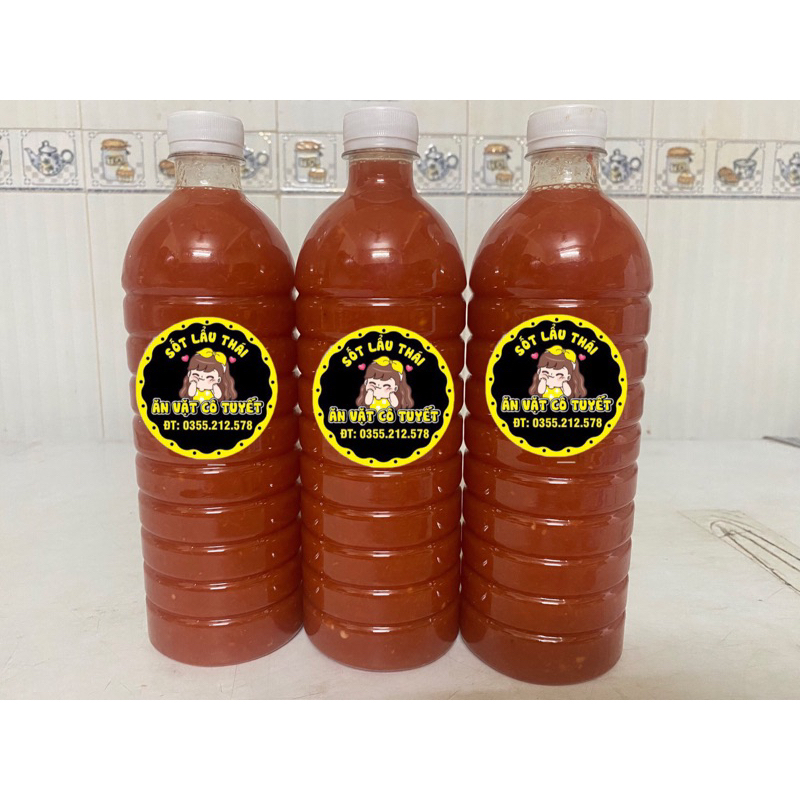 Sốt Lẩu Thái - Chai 1l