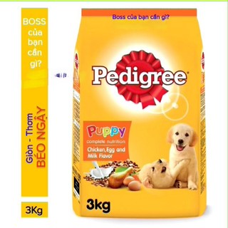 (Date T9/2024) Hạt khô cho chó con Pedigree puppy 2.7kg - 400g
