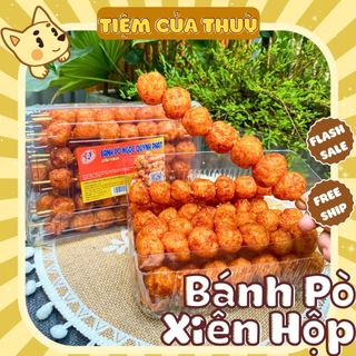 BÁNH PÒ XIÊN HỘP TO ĂN TẸT GA💯 đồ ăn vặt hot, ăn vặt tuổi thơ xiên cay