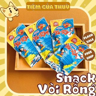 Snack Vòi Rồng Chua Cay Vị Trẻ Em HOT CỔNG TRƯỜNG🌶