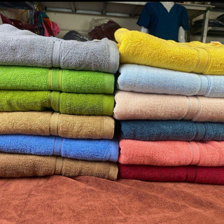 Khăn tắm coton size nhỡ 50x1m, khăn tắm gia đình , khách sạn , không ra màu
