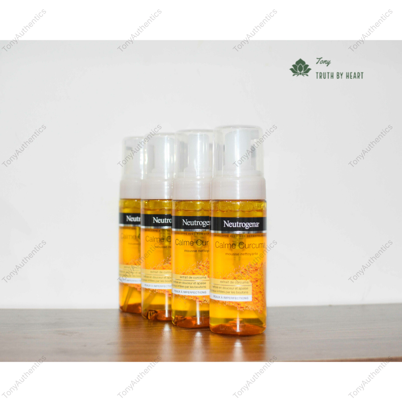Sữa Rửa Mặt Tạo Bọt Tinh Chất Nghệ Neutrogena Calme Curcuma