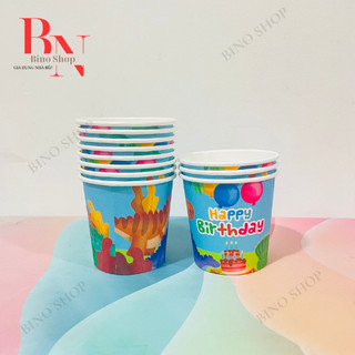 Ly Giấy In Hoa 6oz 20 Cái – Paper Cup
