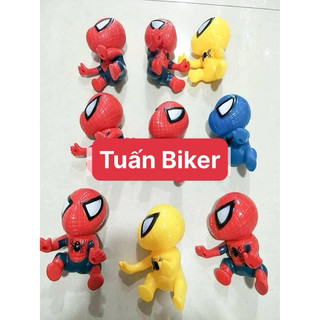 <ẢNH THẬT - VIDEO CẬN CẢNH> Người Nhện Gắn xe máy, oto trang trí cực đẹp!