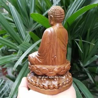 Tượng phật a di đà bằng gỗ mùi thơm
