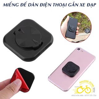Miếng đế dán điện thoại gắn cho xe đạp