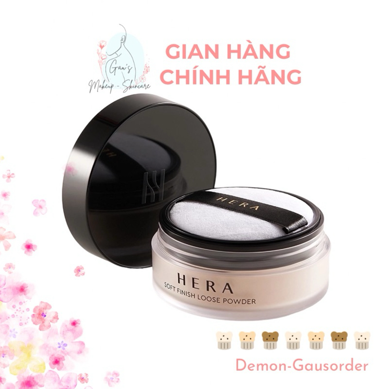[5G-Kèm bông] Phấn Phủ Hera Soft Finish Loose Powder